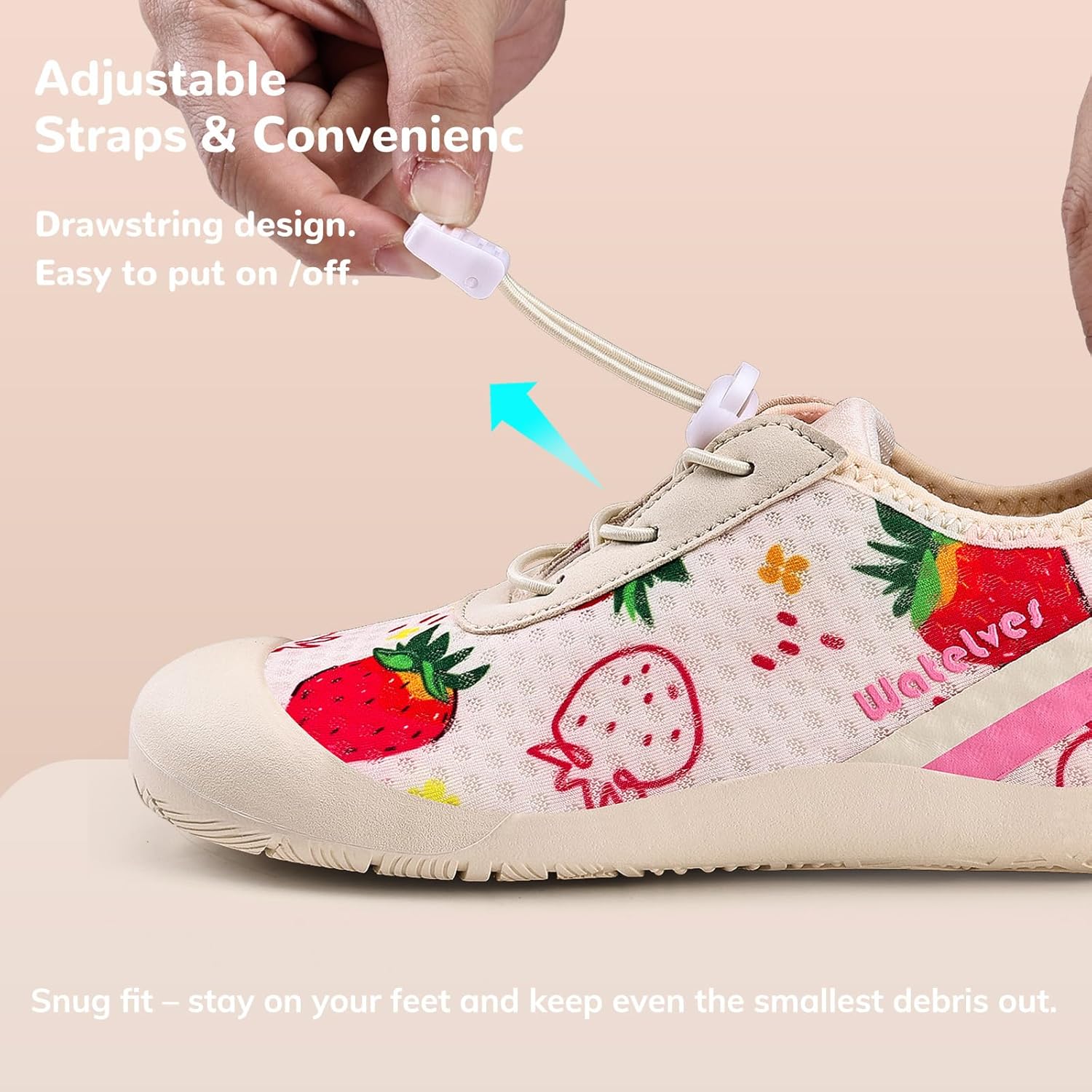 WateLves Wide Toddler Water Shoes Kids Barefoot Athletic Sneakers Girls Boys Quick Dry Aqua Socks for Beach Hiking Swim Kayak Sport Accessories, Camping Essentials - Image 6