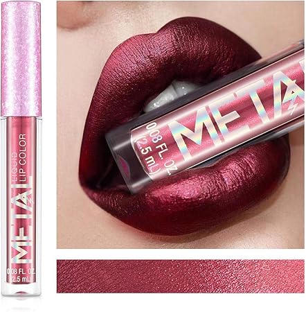 Amazon リップグロス Kukoyo リップ グロス 口紅 ルージュ 金属ツヤ 蛍光リップ 発光リップ ピカピカ 高発色 欧米風 パーティーメイク おしゃれ 立体感 リップスティント リップティント 防水 メイクアップ ラメ 保湿 ツヤツヤ うるおい メイク道具 激安 コスメ 化粧品