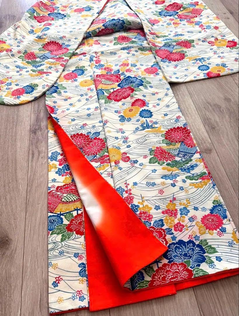 No.205アンティーク子供着物正絹七五三めちゃくちゃ綺麗着丈91.5裄丈38 楽天市場】七五三 着物 レンタル 7歳 フルセット アンティーク 正絹