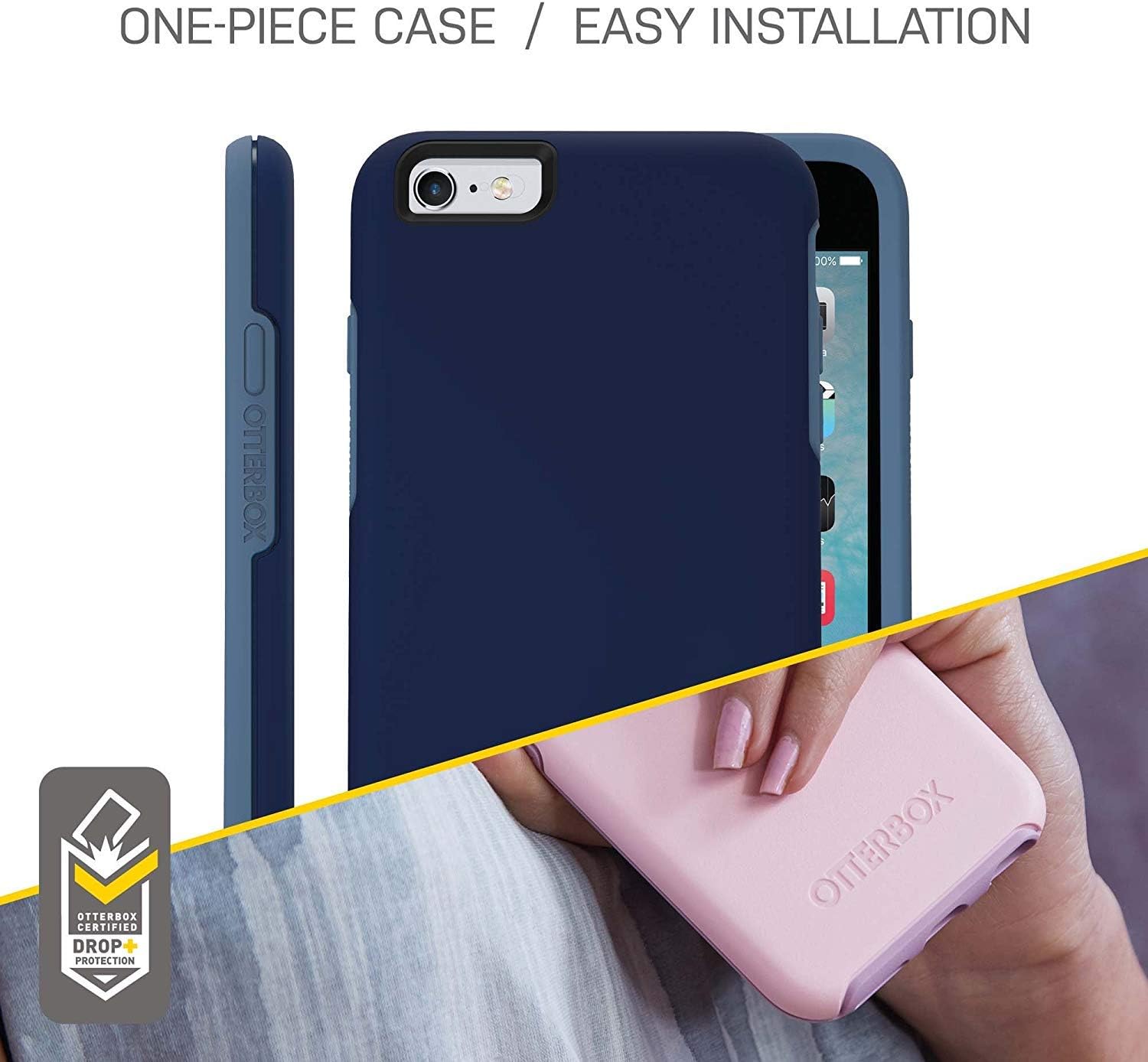 OtterBox Symmetry Series Case for iPhone 8 & iPhone 7 (NOT Plus) - Bulk Packaging - Drive Me Daisy Clear