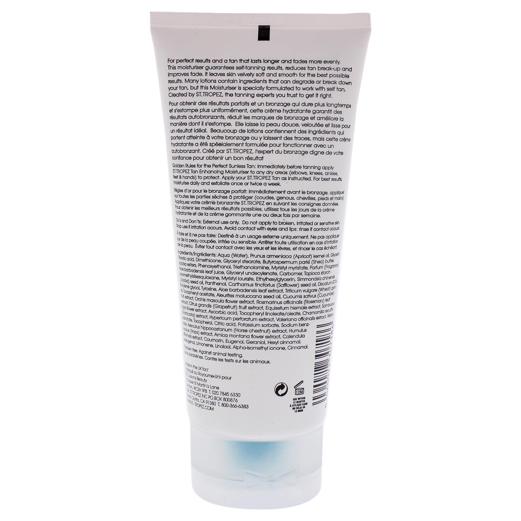 Prep and Maintain Tan Enhancing Moisturizer St. Tropez For Unisex 6.7 oz Moisturizer, White, 198.15 ml (Pack of 1) - Image 2