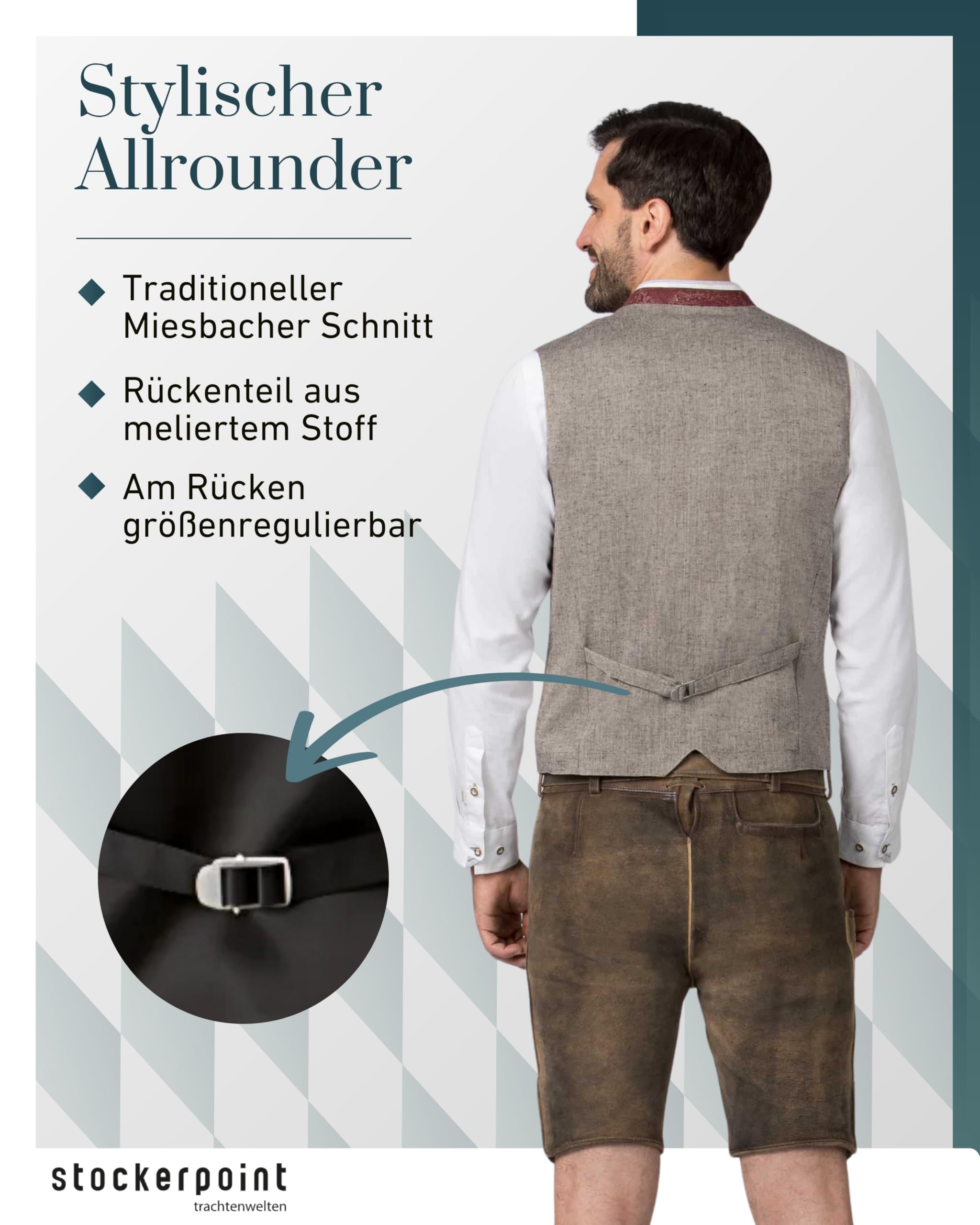 Stockerpoint Trachtenweste Claudio