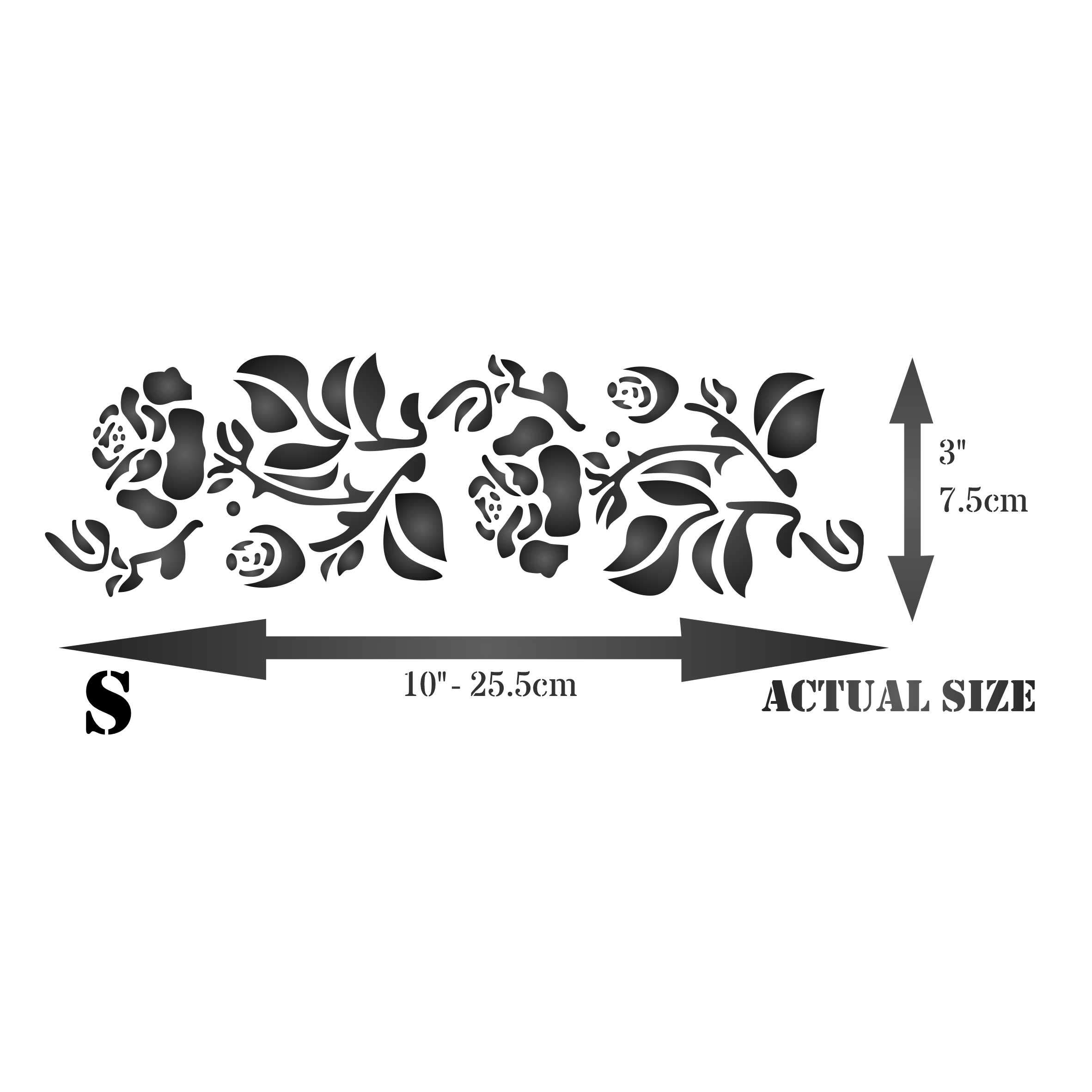 KIDS Stencil Di Plastica Riutilizzabili (14 Pezzi) // MAGIA - FATA