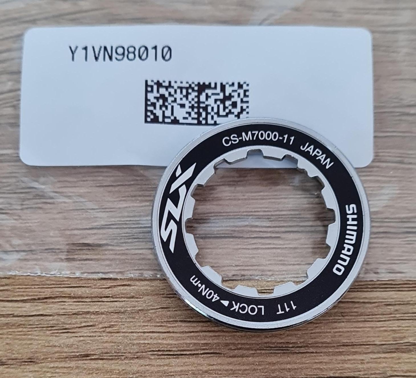 Shimano CS-M7000 lock ring and spacer