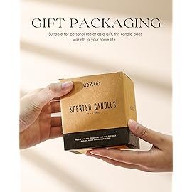 AOOVOO Vanilla Cream Candles - 9 oz Scented Candles, Aromatherapy Candle, Soy Candle for Home Scented