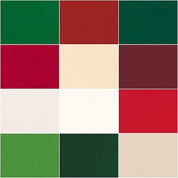 Kona Cotton Solids Holiday Roll Up 40 2.5-inch Strips Jelly Roll Robert Kaufman Fabrics RU-780-40