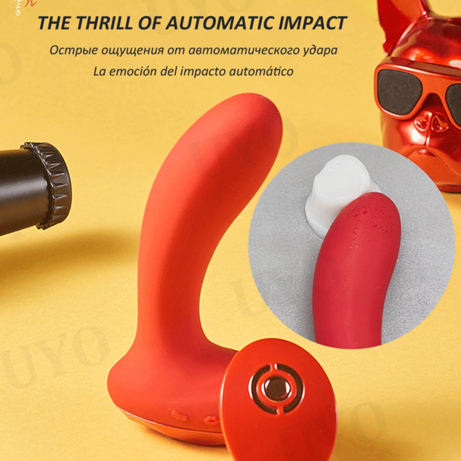 Plug anale vibratore anale vibratore del punto g delle donne vibratore senza fili del telecomando vibratore del gel di silice indossa giocattoli del sesso dildo anale Masturbatore