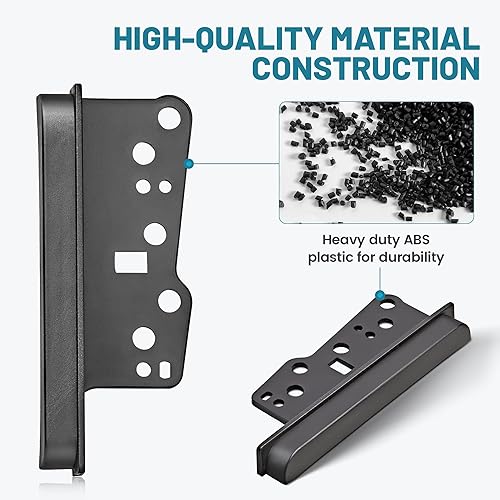 Miniatura 8 de NuIth Kit de instalación de radio de repuesto doble DIN para Toyota CamryAvalonCorolla 2004-2010 Scion XBTC 1997-2009, kit de bisel de montaje