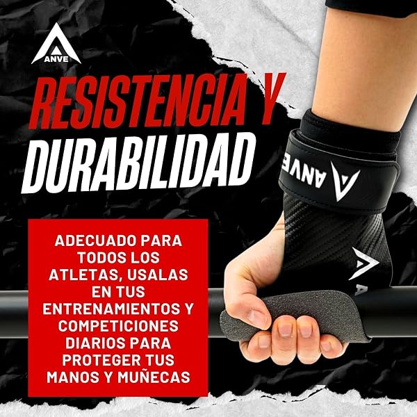 ANVE®️ Calleras para Crossfit de Microfibra de Carbono + Bolsa de Almacenamiento + Agarre de Silicona con Estuche de Almacenamiento | Calleras Crossfit para Calistenia, Gimnasio, etc. - 4