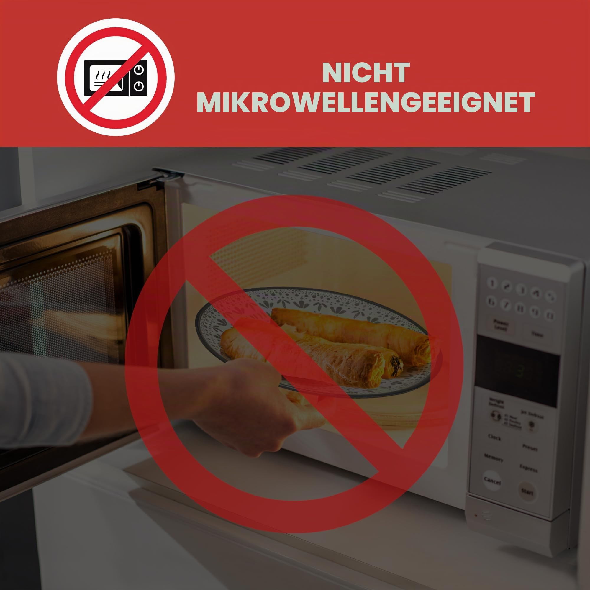 24PCS Melamin Geschirrset Campinggeschirr für 4 Personen, Teller Set & Tafelservice mit Besteck - für Unterwegs & Outdoor