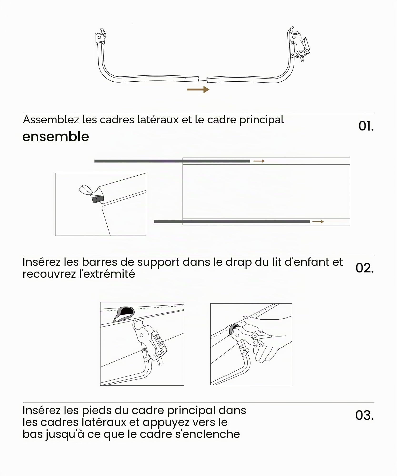 OneTigris SUPRAGRIS Lit de camp pliable et portable - Lit de camping pliable et léger - Jusqu'à 180 kg - Pour tente, extérieur, voyage, jardin, bureau (190 × 70 × 18 cm)