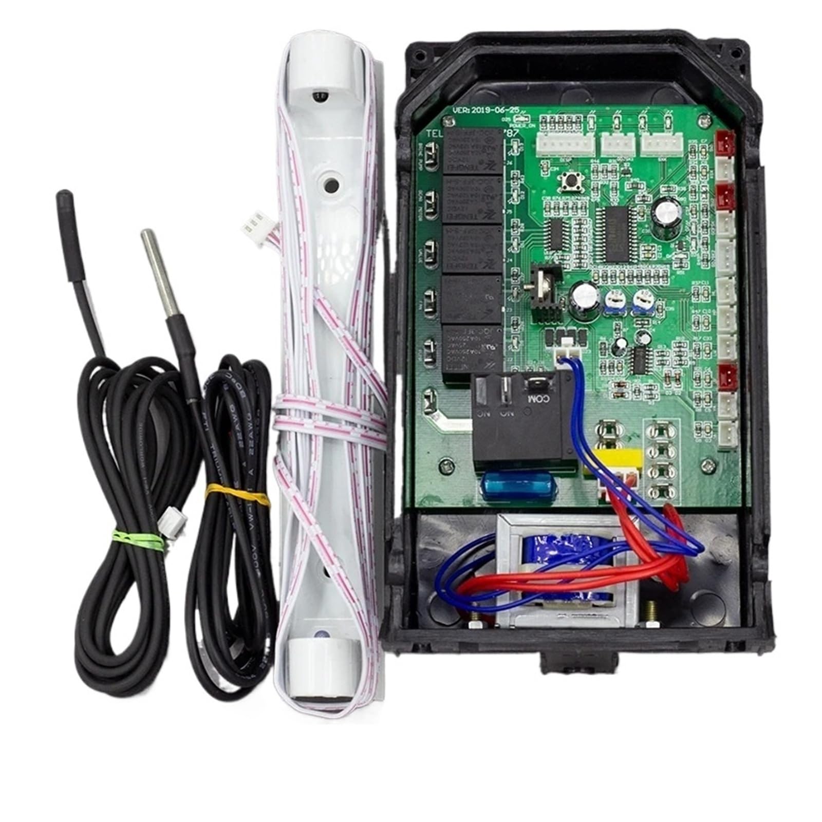 Placa Base De Máquina De Hielo, Placa De Control De Máquina De Hielo De Placa Universal, PCB De Computadora Con Rociador De Agua, Pieza De Reparación De Máquina De Hielo En Pellets