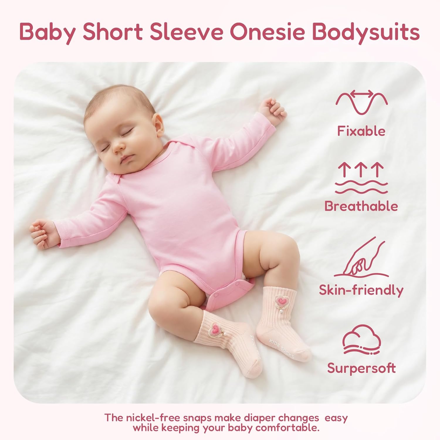 4pcs Newborn Clothes Gift Set for Baby Boys & Girls,Ideal Baby Shower or Welcome-Home Gift