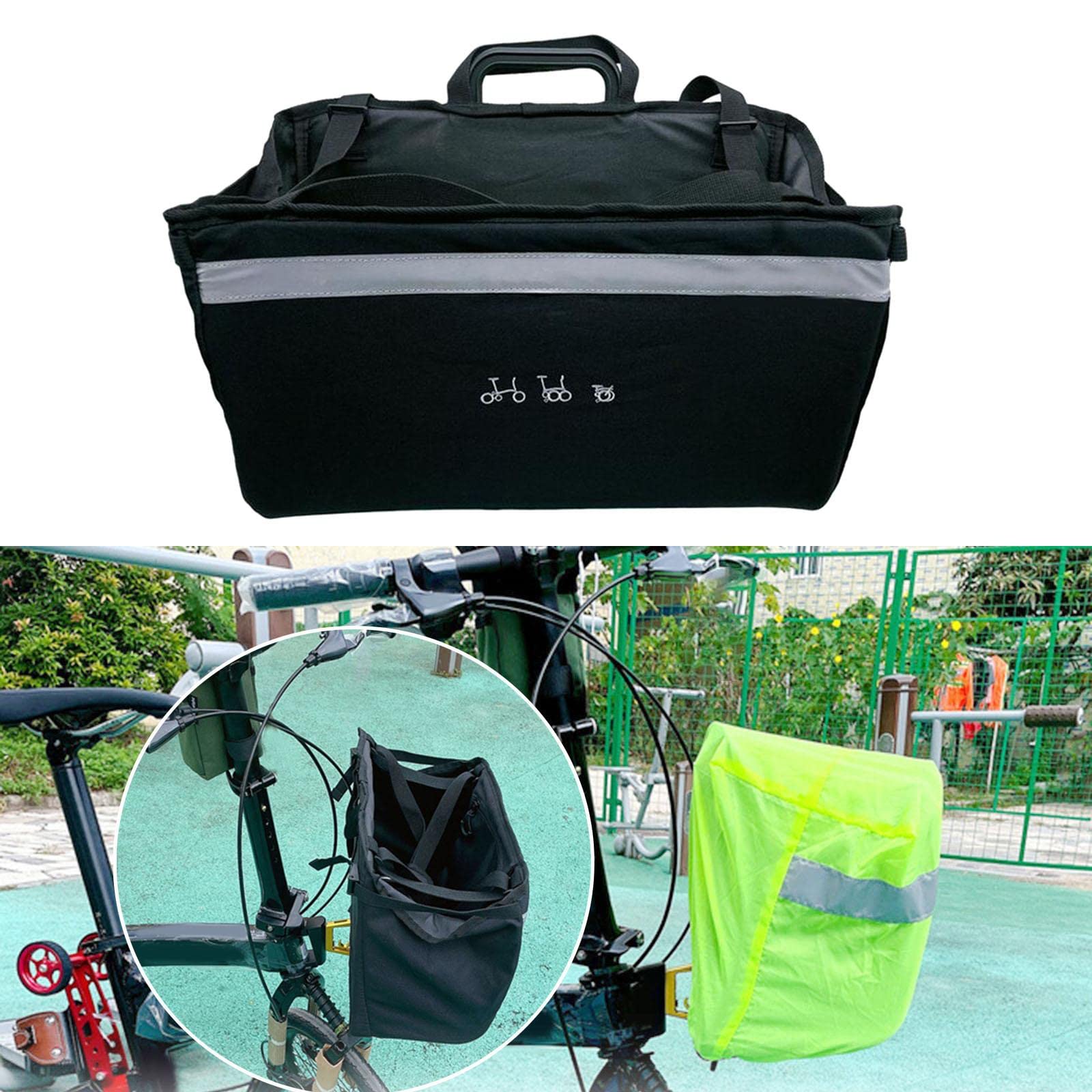 Amazon.co.jp: ブロンプトン折りたたみ自転車用自転車フロント