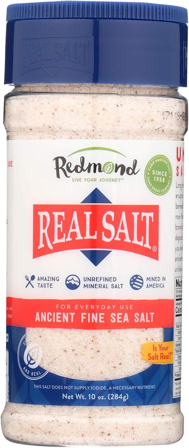 Real Salt All Natural Sea Salt 9-ounce Shakers (Pack of 12)
