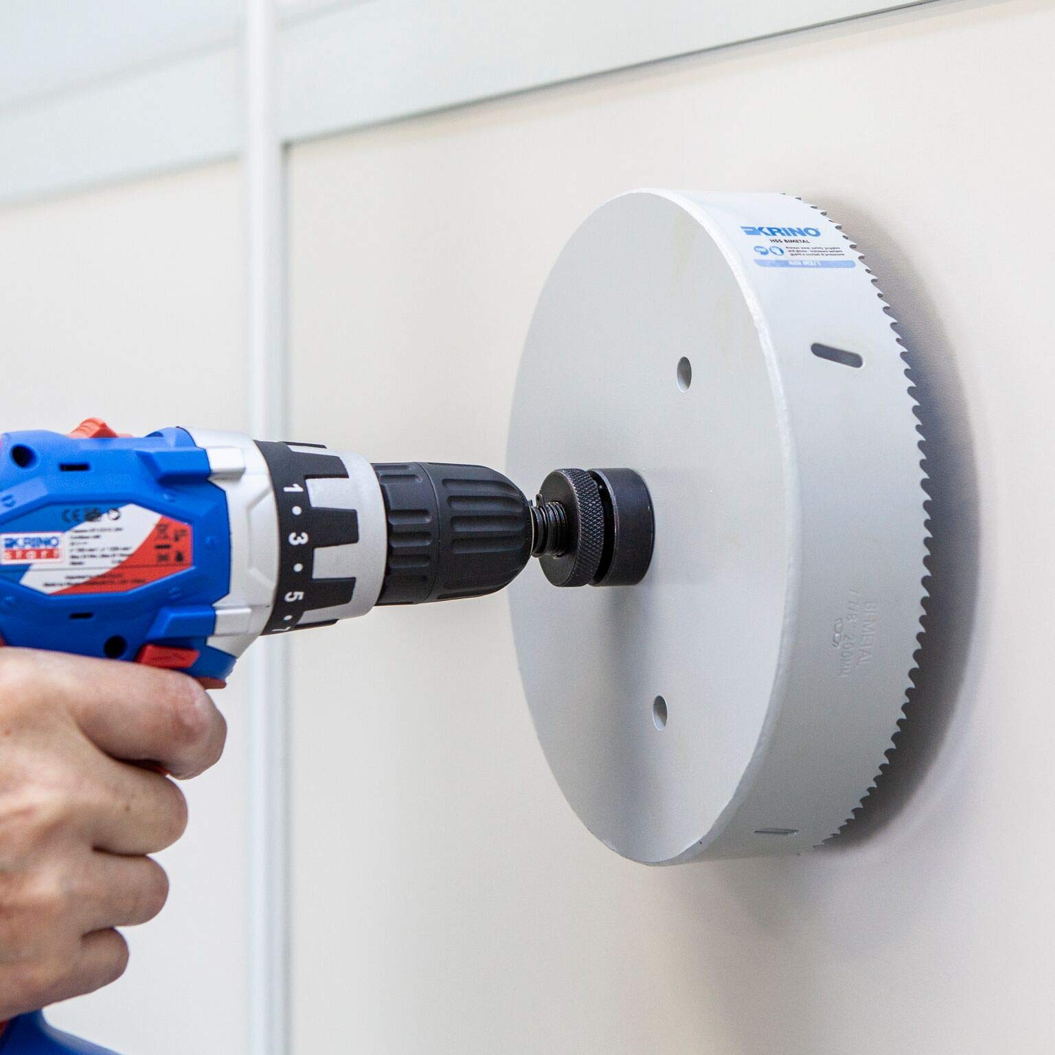 KRINO 2106009800 Seghe A Tazza Bimetalliche HSS A Dentatura Variabile Grigio 98 Mm 91432180