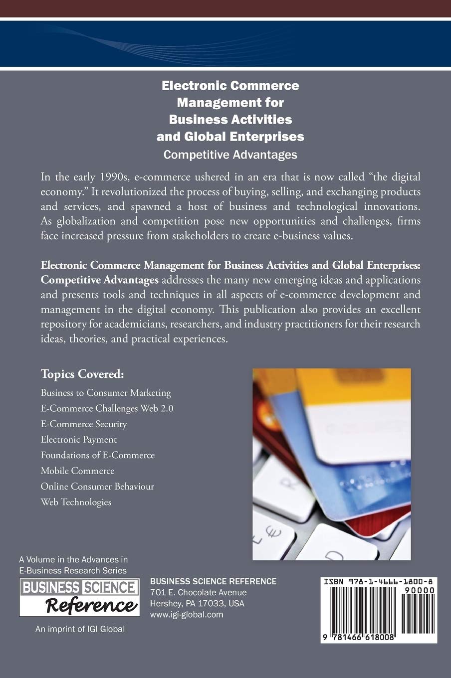 Electronic Commerce Management for Business Activities and Global Enterprises: Competitive Advantages