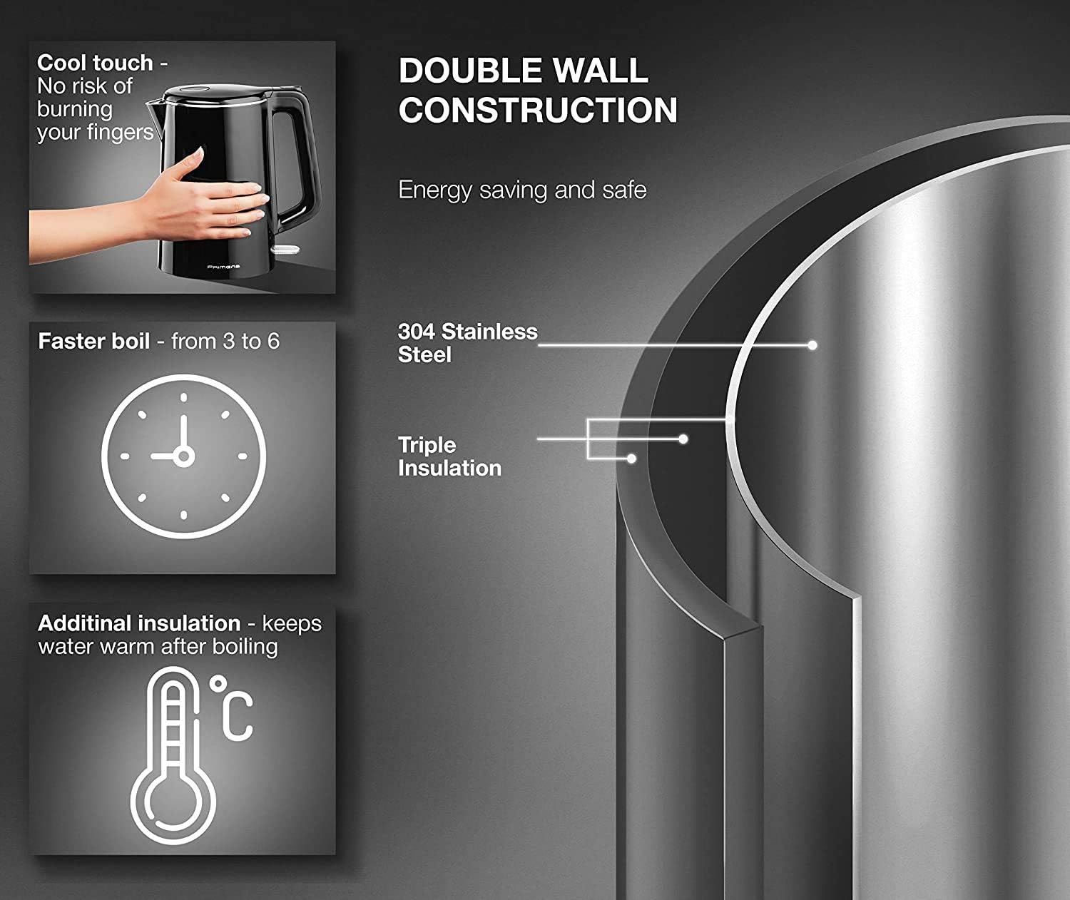 Electric Kettle (Black)
