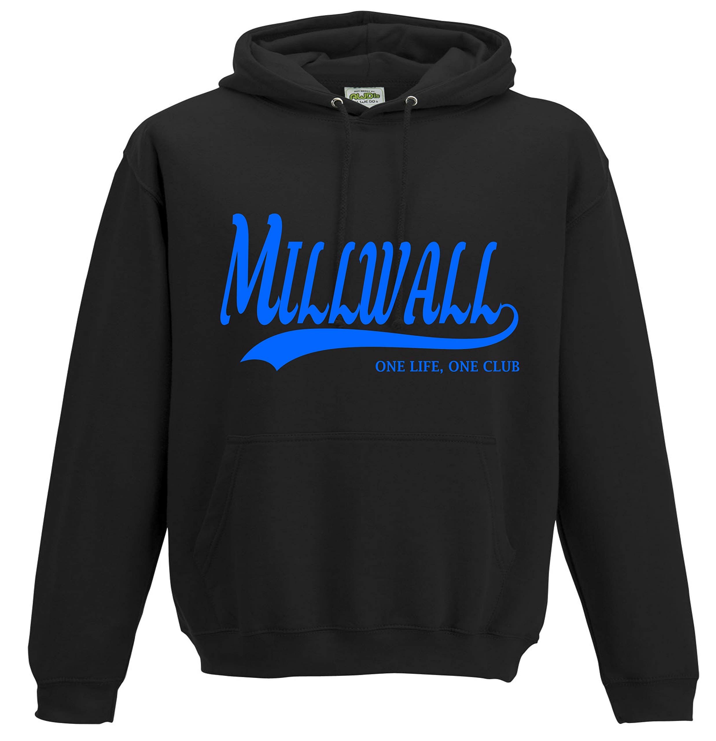 Millwall One Life, One Club. Premium Hoodie Gift X-Large Black
