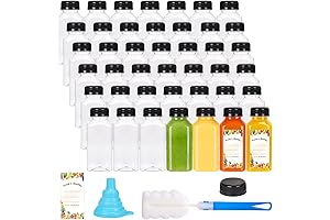 42pcs of 8oz Juice Bottles with Lids