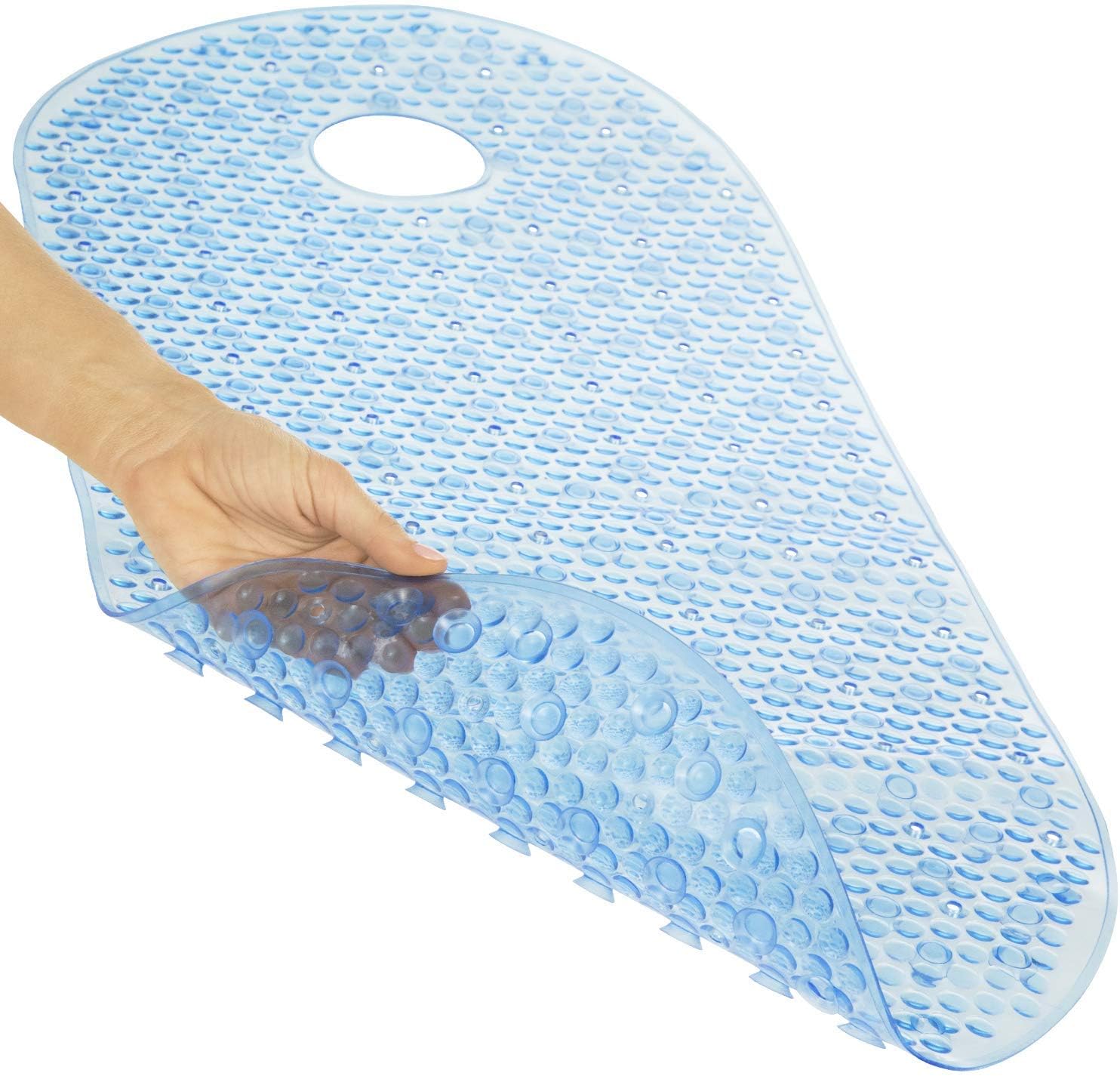 Vive XL Oval Bathtub Mat Nonslip for Shower & Bath Tub Floor