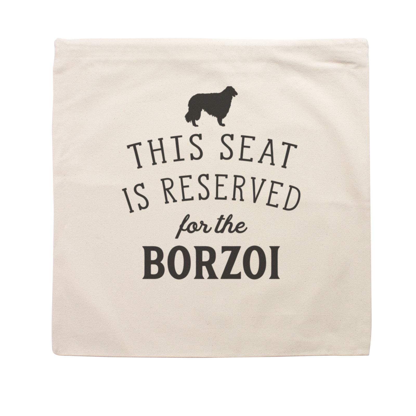 Set di 2 federe per cuscini autunnali con cane basset hound, 50 x 51 cm