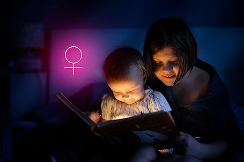 Miniatura 7 de AdvPro Señal de neón del silicón LED de la flexión del símbolo femenino - púrpura - st16s32-fnu0069-p