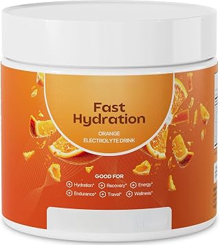 Electrolyte Drink Powder   Refreshing Orange Flavor   Zero Sugar Hydration   Sports Drink Alternative