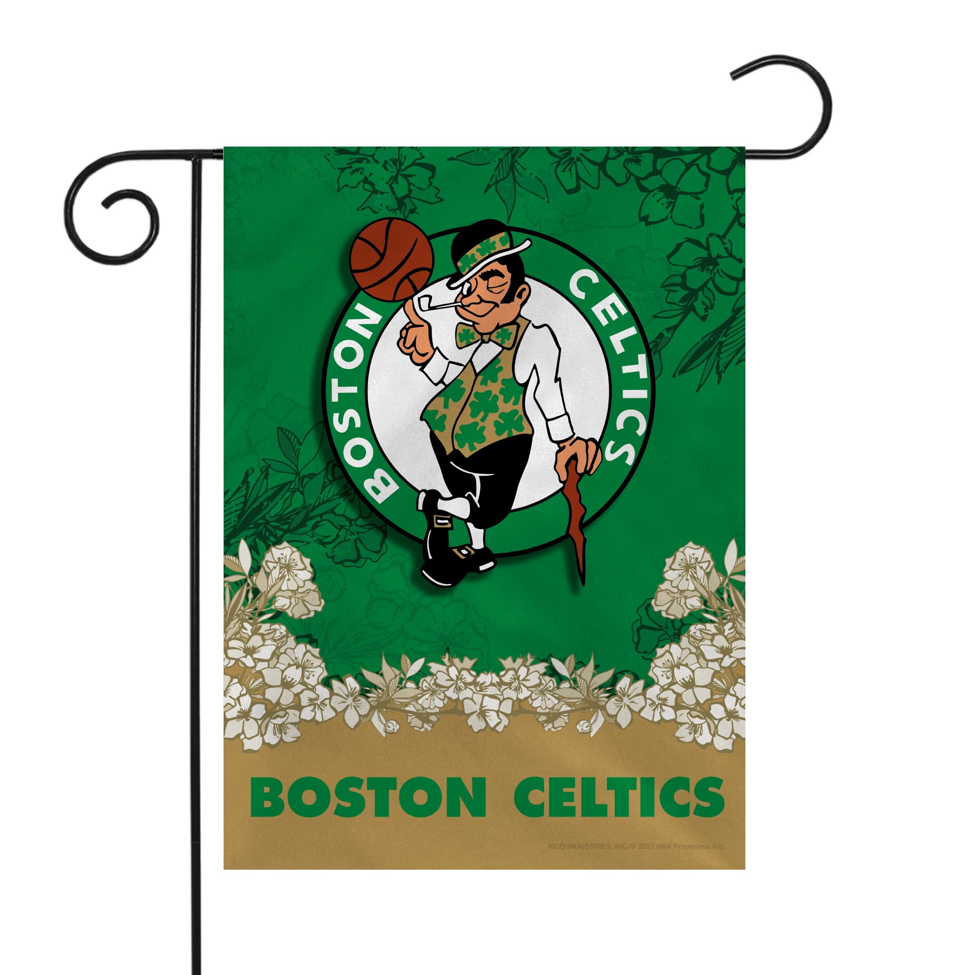 Rico Industries NBA Basketball Standard/Primary 13" x 18" Double Sided Garden Flag