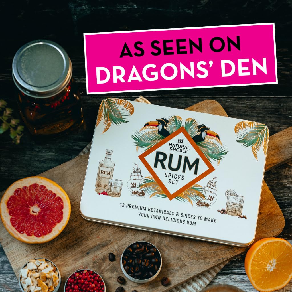 Kit de especias para ron, prepara un delicioso ron especiado