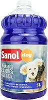 Sanol Dog Eliminador De Odores Tradicional 5 Litros Azul