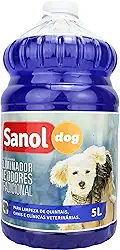 Sanol Dog Eliminador De Odores Tradicional 5 Litros Azul