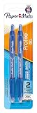 Paper Mate Gel Pen, Profile Retractable Pen, 0.7mm, Blue, 2 Count – view 1