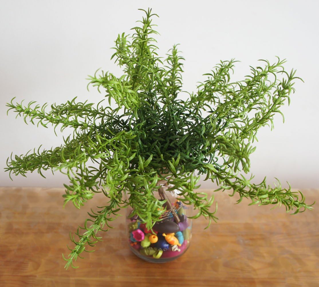 12" Artificial Rosemary Soft Plastic- Package of 6