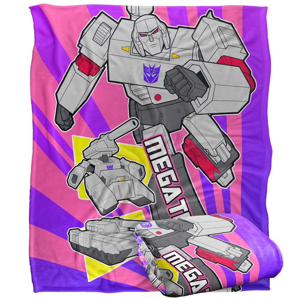 Hasbro Transformers Megatron Blanket White 152x127cm