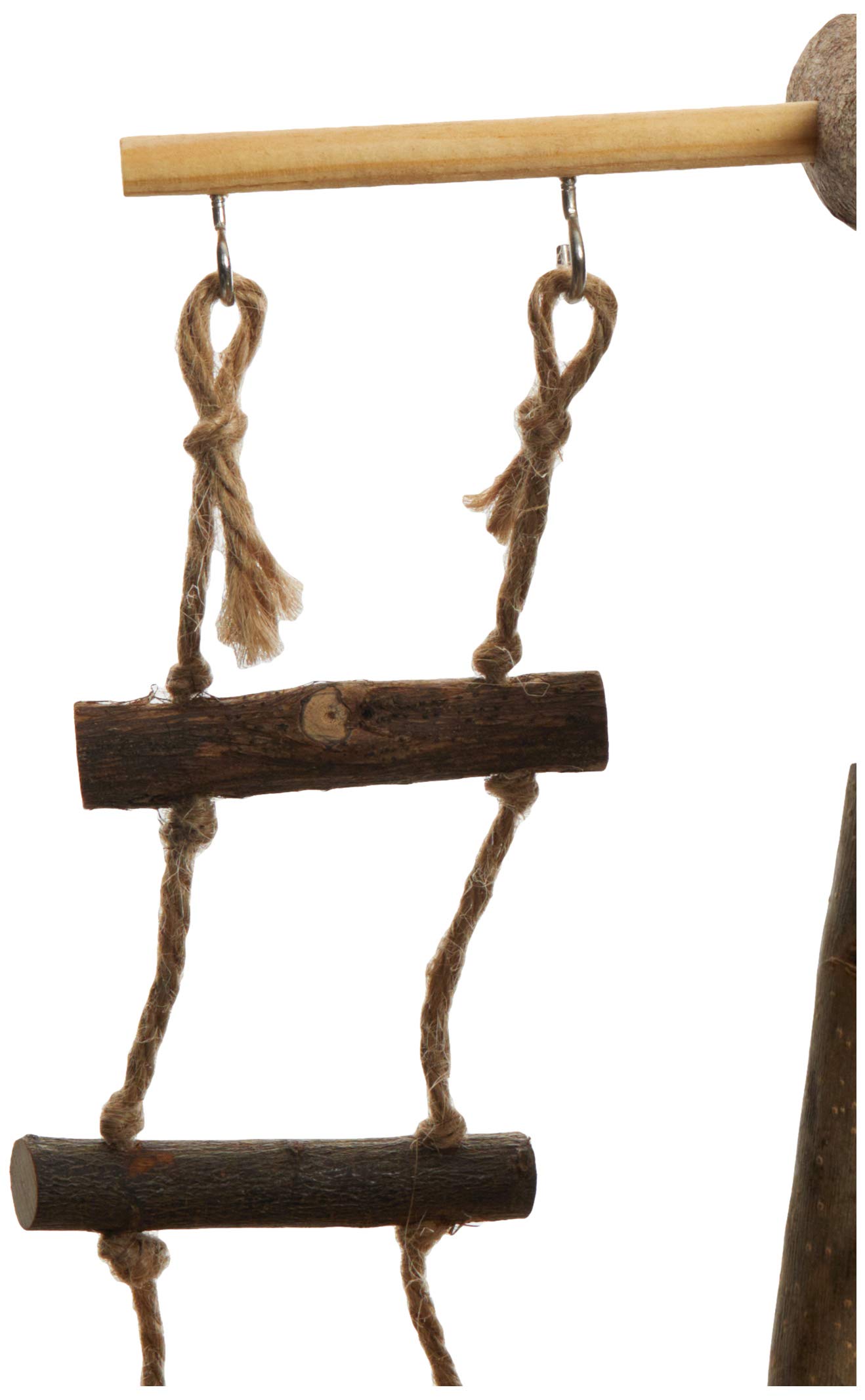 Posatoio Parco Giochi Trixie Natural Living - Per Uccelli, Gioco E Arrampicata - Foto 9