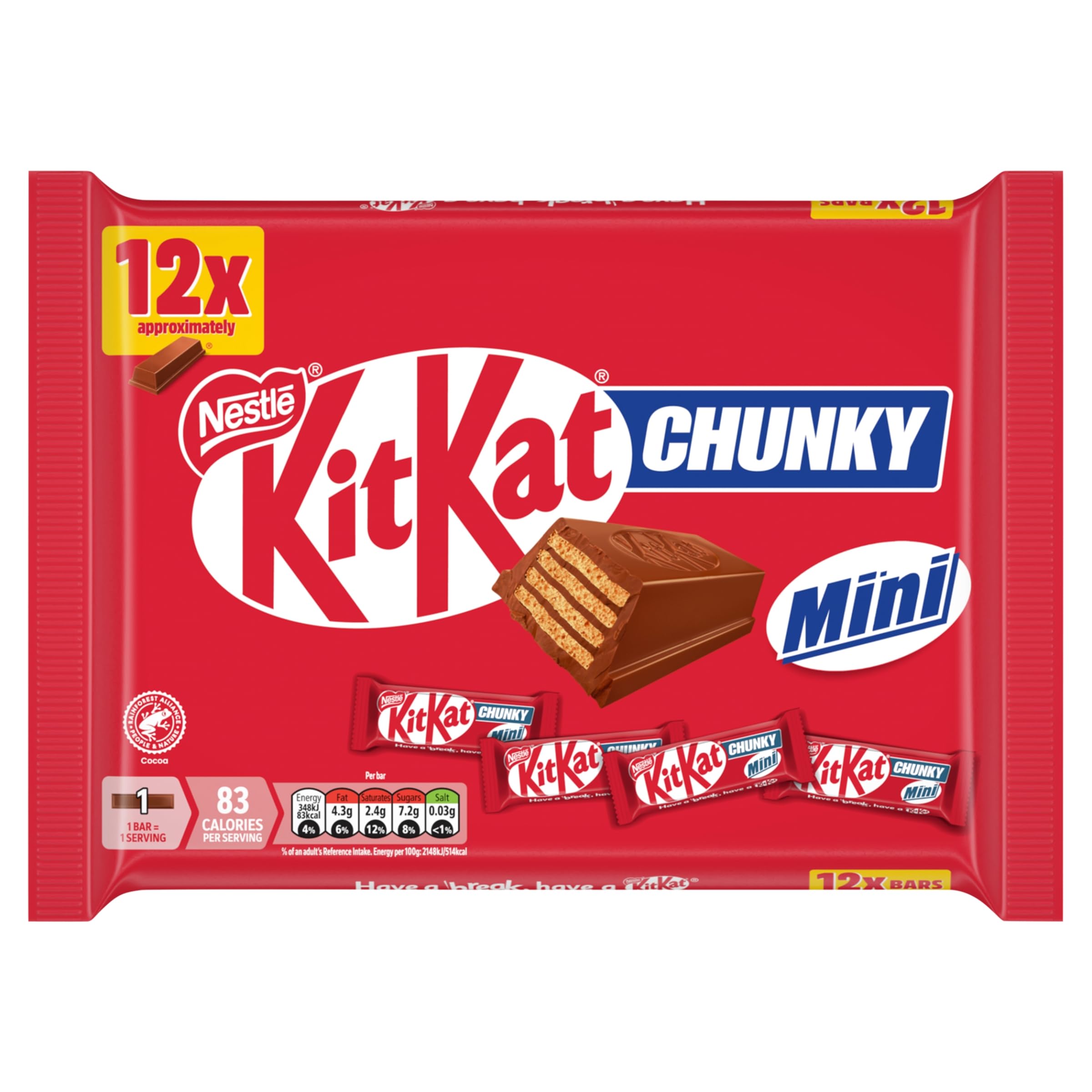 Nestle Kitkat Chunky Minis 12623458