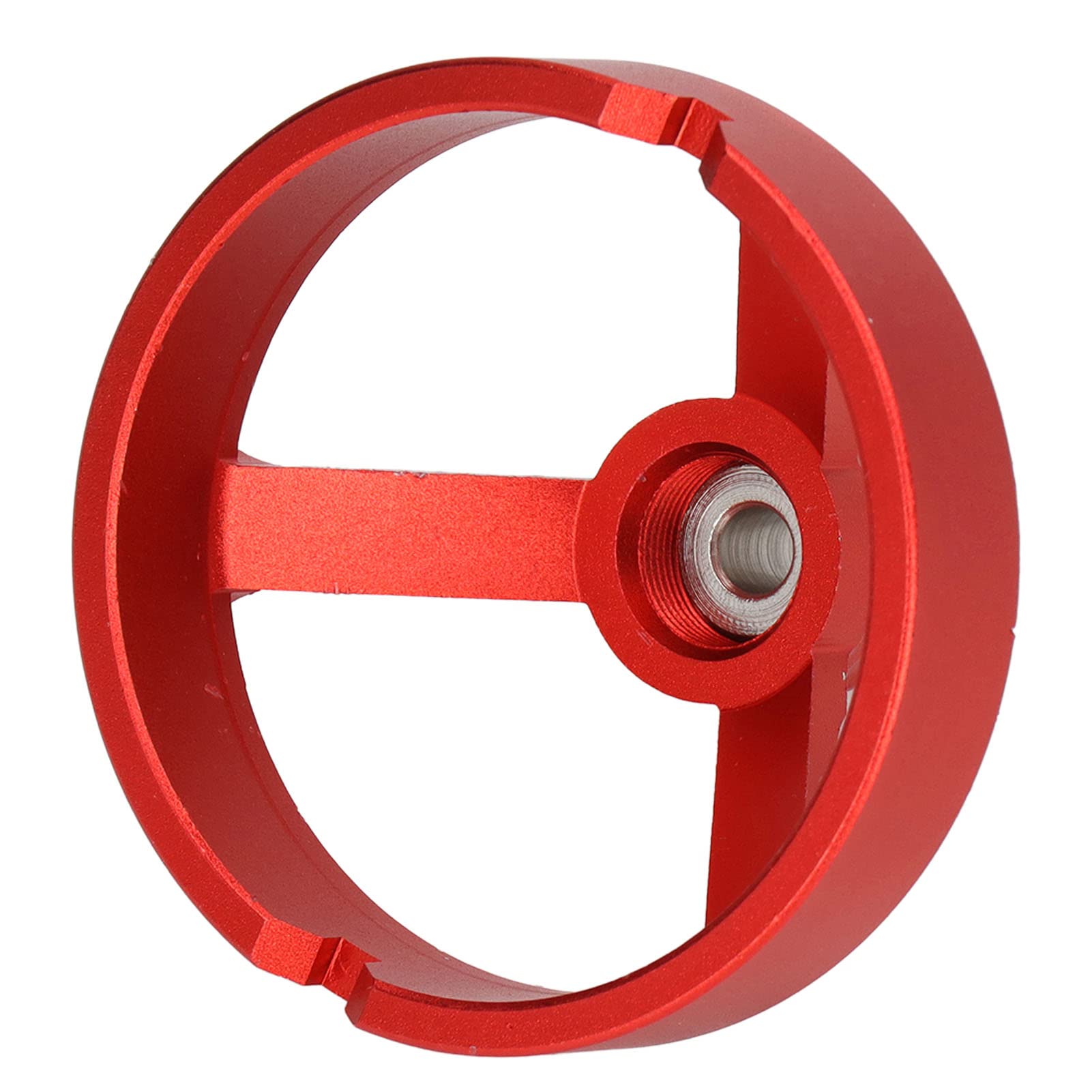 Localisateur de trou vertical 3 en 1, avec 6 bagues de forage, guide de foret, gabarit utilisé pour le travail du bois (rouge)