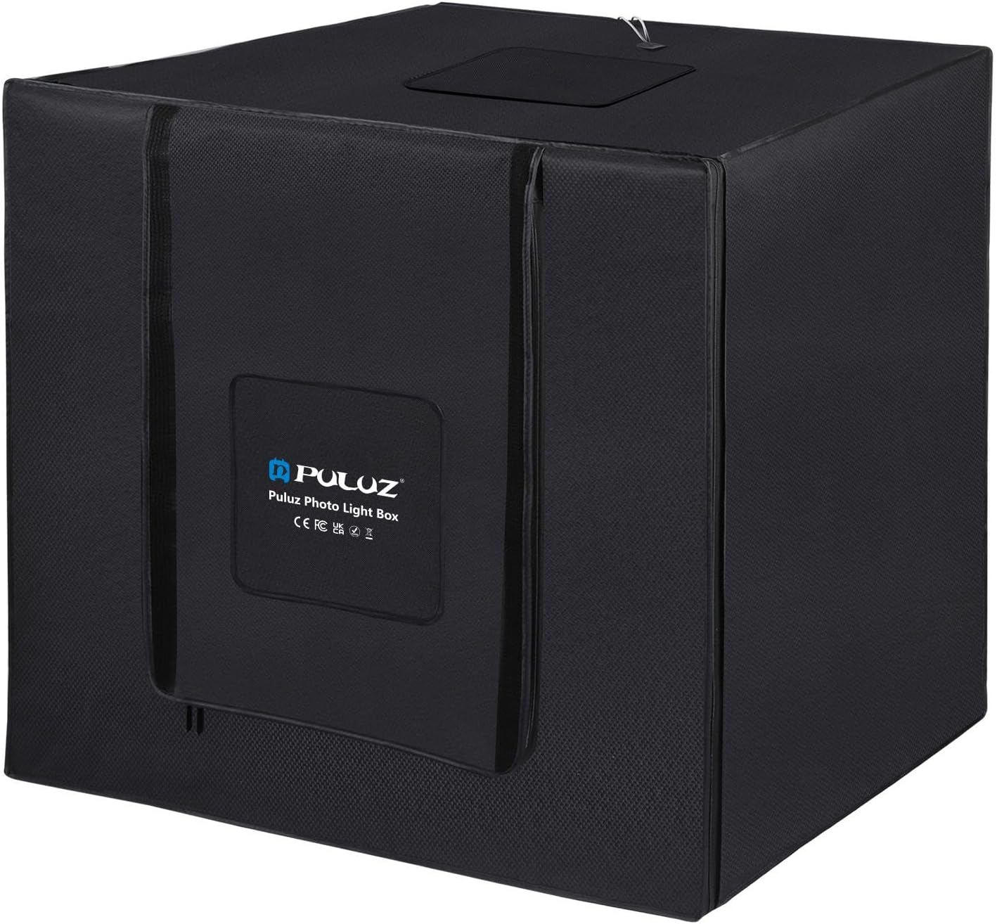 PULUZ 32"x32" Large Photo Studio Light Box, 90W 14000LM High CRI95+ Lighting with 4 Backdrops 3 Stepless Dimming LED Panels & Carry Bag Professional Shooting Tent for Product Photography