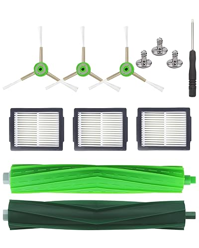 Replacement Parts for iRobot Roomba - Multi-Surface Rubber Brushes, HEPA