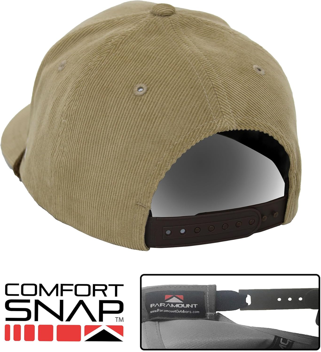 Paramount Outdoors Corduroy Duck Hats Performance Corduroy Fabric Vintage Waterfowl Hunting Trucker hat