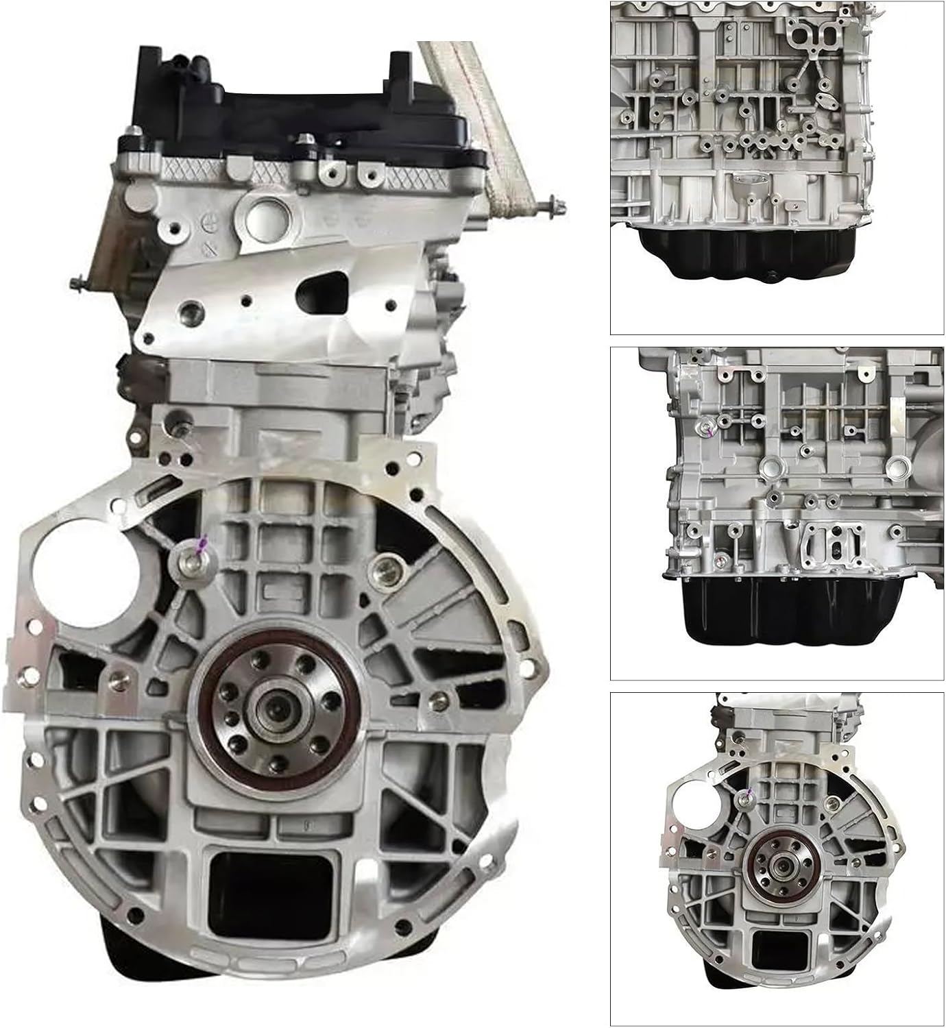 MAD HORNETS G4KE Long Block Engine Assembly For Hyundai Santa Sonata Tucson Optima 2.4L 2007-2021