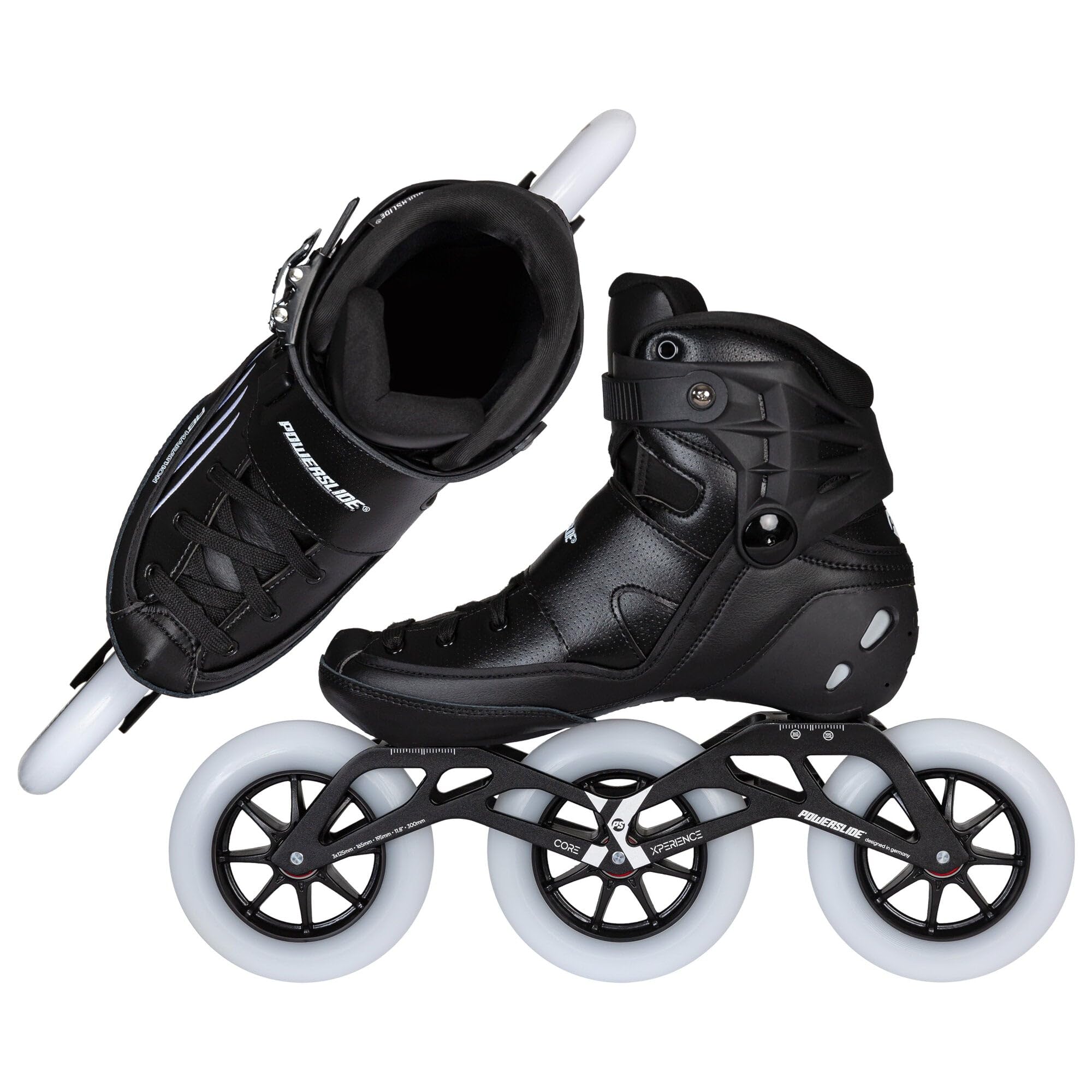 Powerslide R6 Marathon Rollers en ligne avec roues de 125 mm pour les longues distances