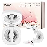 LASHVIEW Magnetic Eyelashes Natural Look, Reusable Magnetic Lashes with Applicator, No Glue Needed, Windproof & Waterproof,Comfort RCM01-1