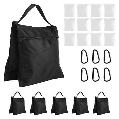 6 Pack Sandbags Weight Bags for Photography Equipments, Photography Sand