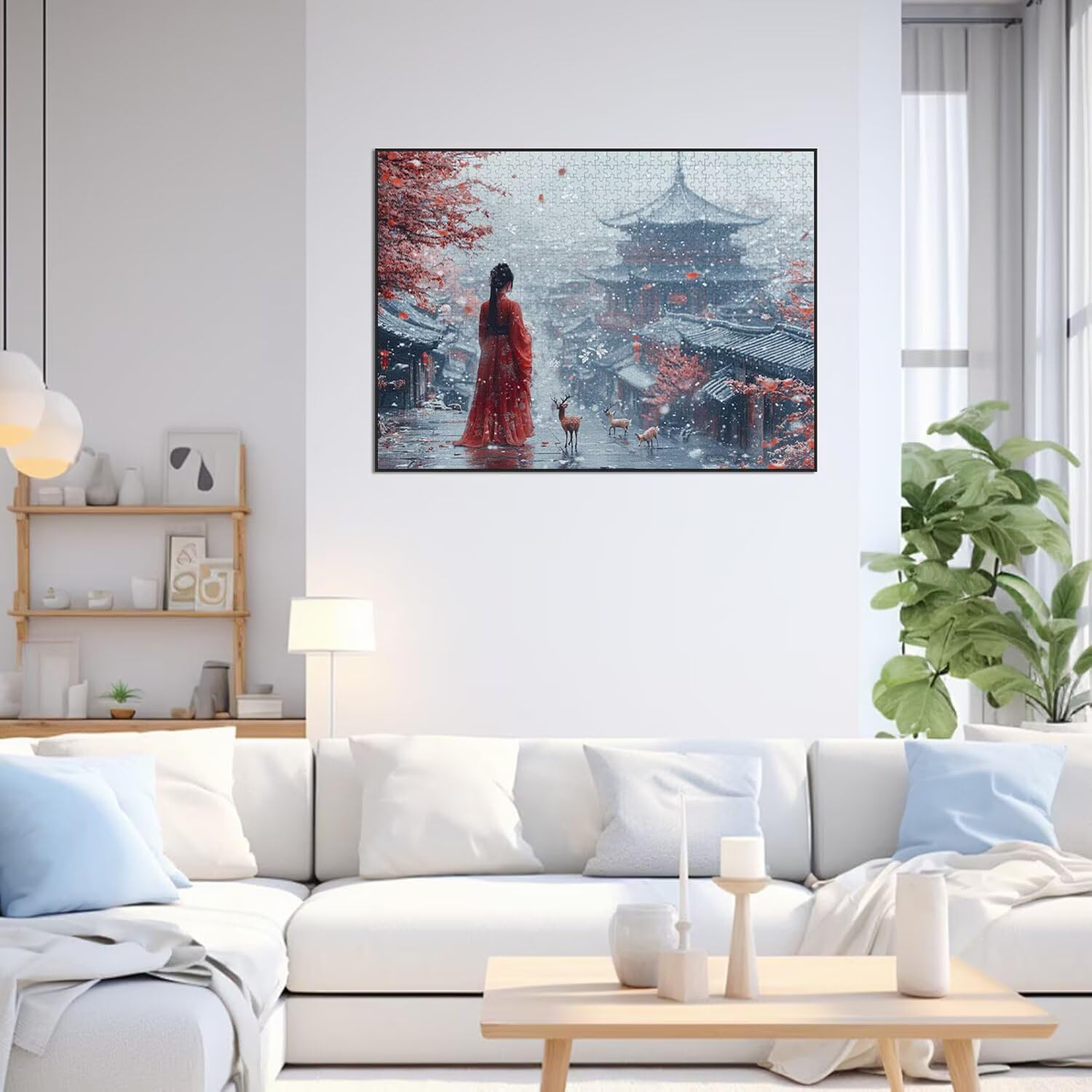 Puzzle 6000 Pezzi Animazione Puzzle Classici per Gioco Familiare, n-114 | Impossibile Puzzles, Intrattenimento Creativo, Rilassamento Intelligence, Regalo per Amore e Amico, Decorazioni Casa, inverno