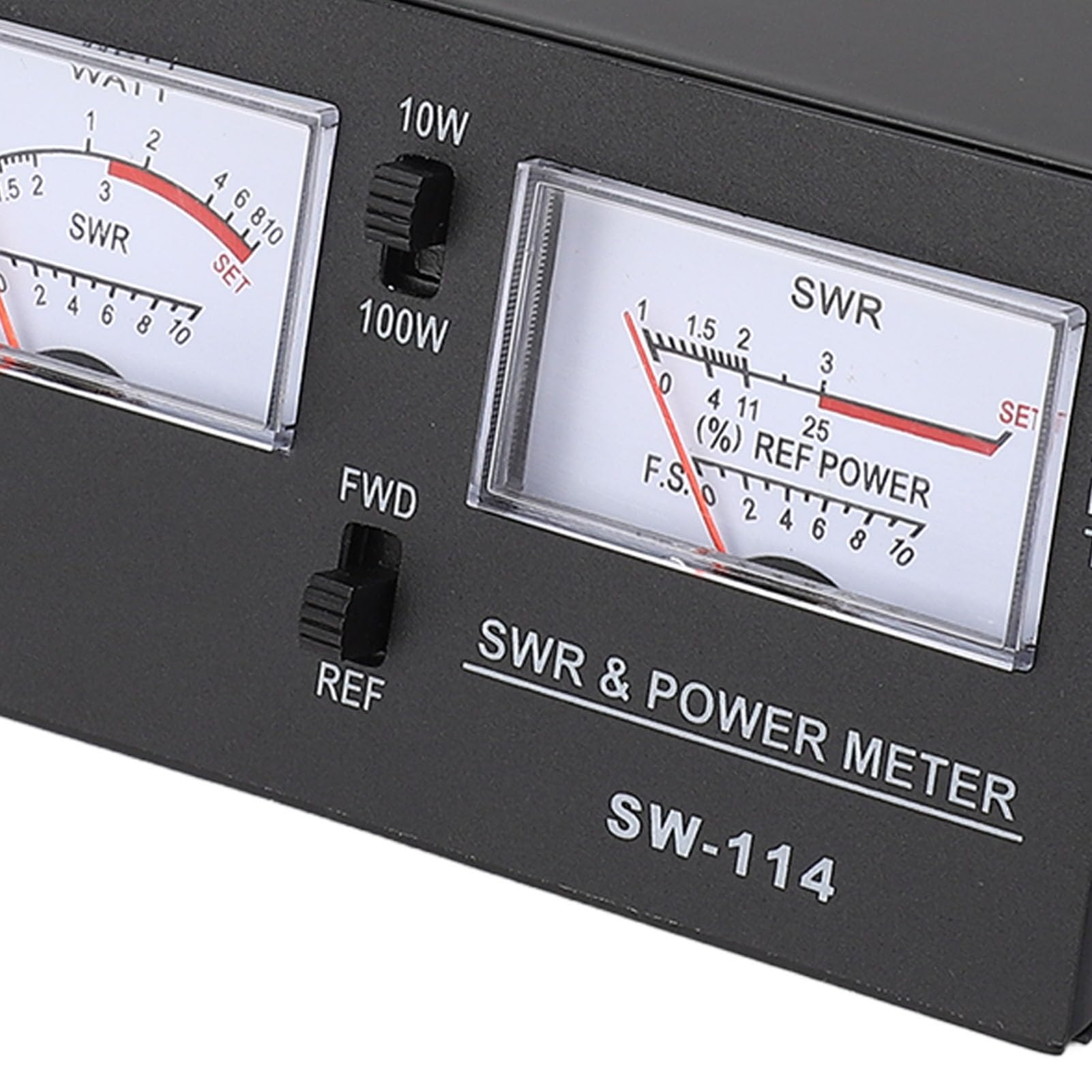 Medidor SWR digital, medidor SWR y medidor de potencia, con conector SO239, alimentado por batería para CB 27 30 MHz
