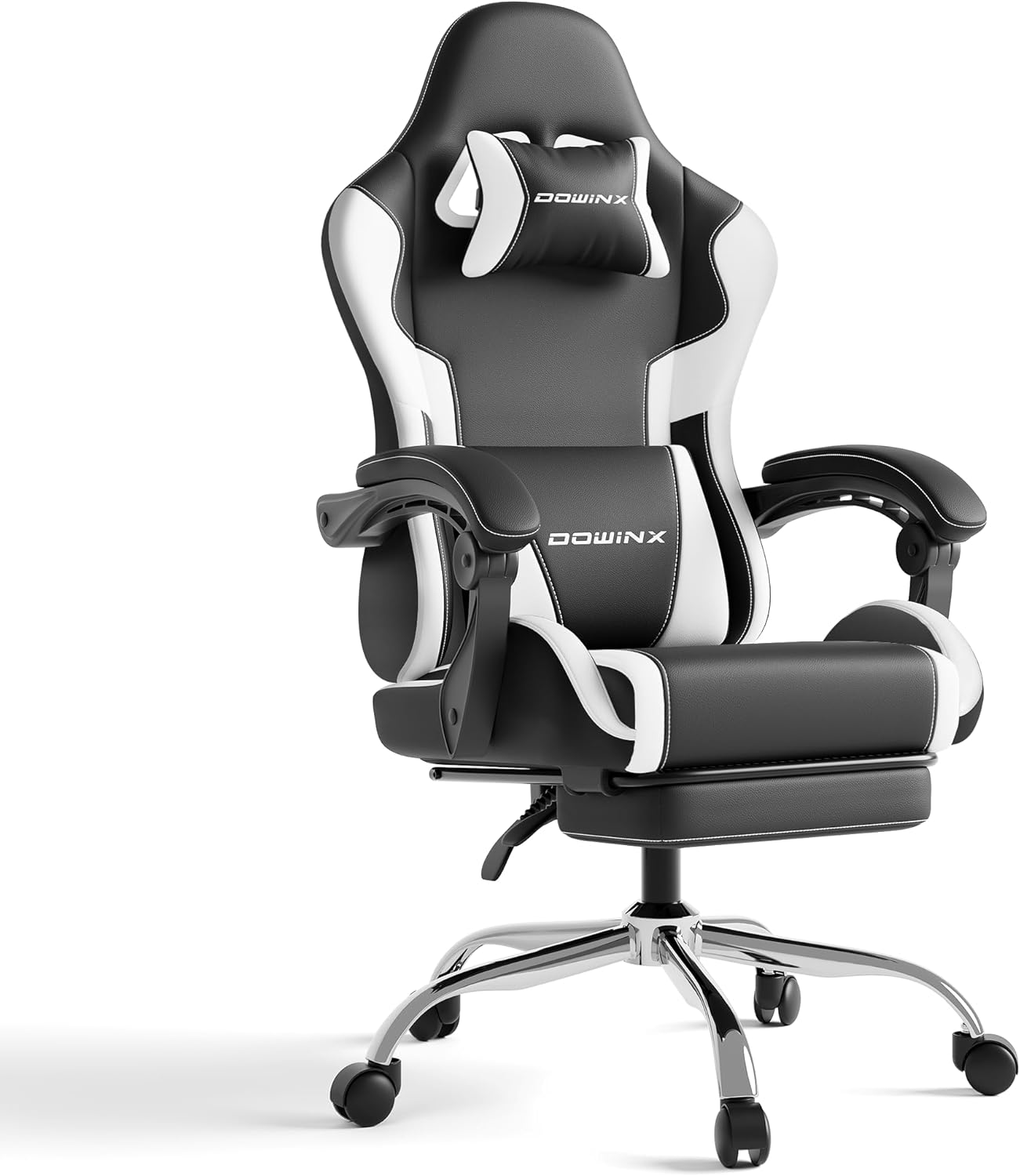 Gaming Chair with Footrest