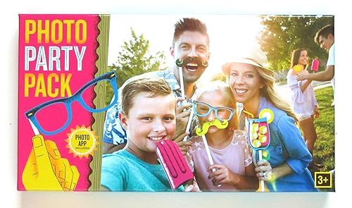 Paquete de fiesta de accesorios para fotos de verano, kit de accesorios de fotos para primavera, accesorios para cabina de fotos de playa