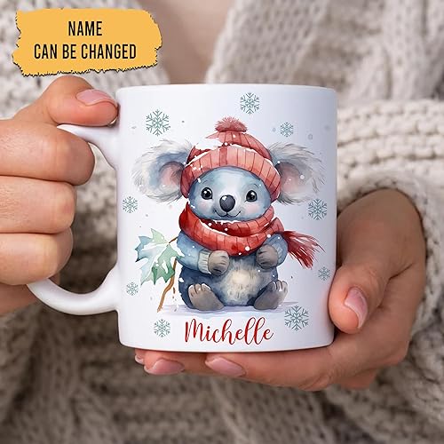 Miniatura 10 de Hyturtle Taza de elefante personalizada para niñas, hombres y mujeres, regalos de cumpleaños y Navidad para amantes de los elefantes, regalos de
